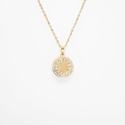 Collar Dije Calado Strass