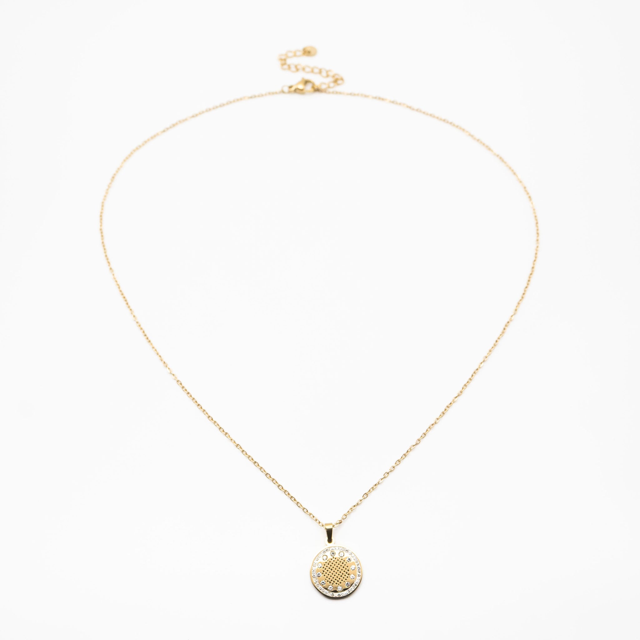 Collar Dije Calado Strass
