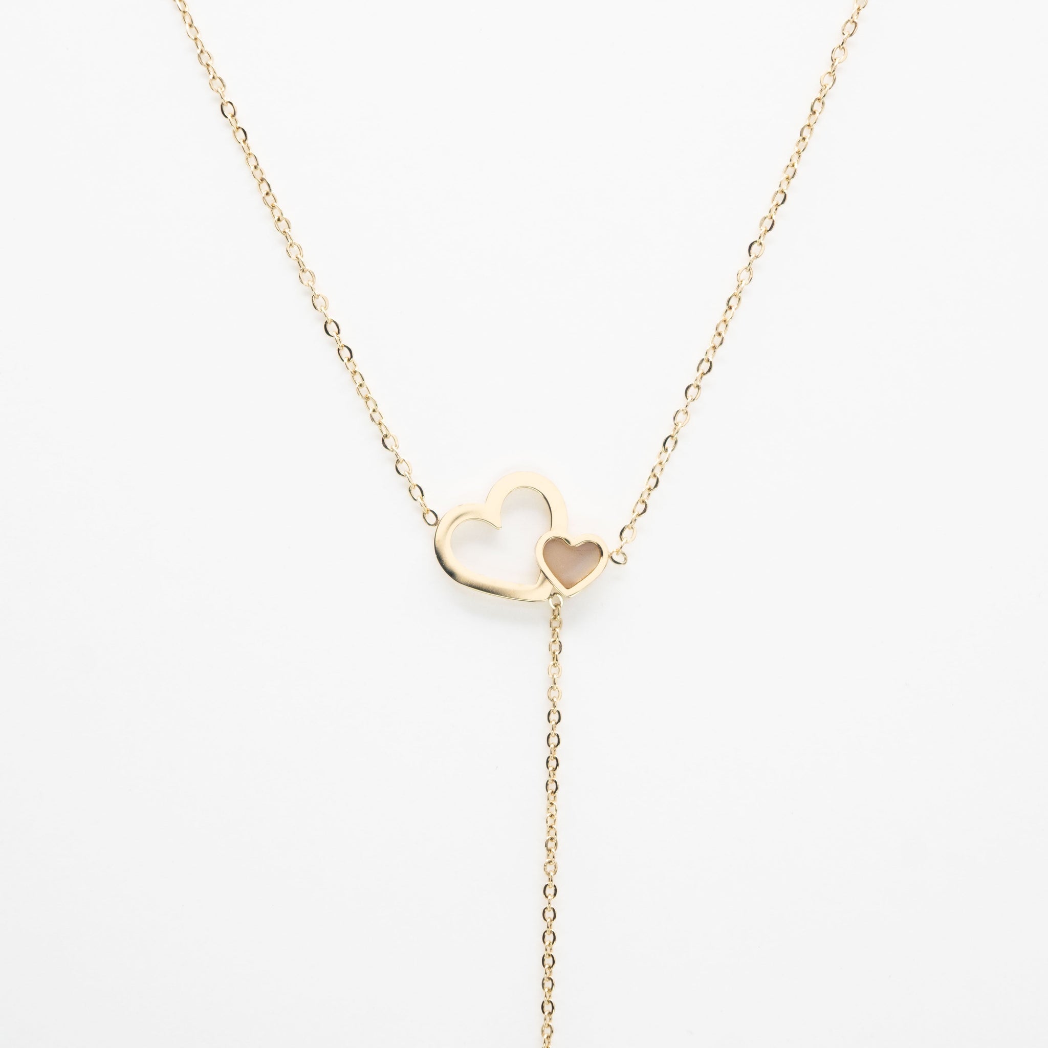 Collar Con Dije De Corazón Y Colgante