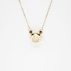 Collar Con Dije Aro De Reloj