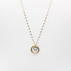 Collar Dije Corazón Aro