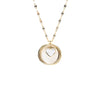 Collar Dije Corazón Aro