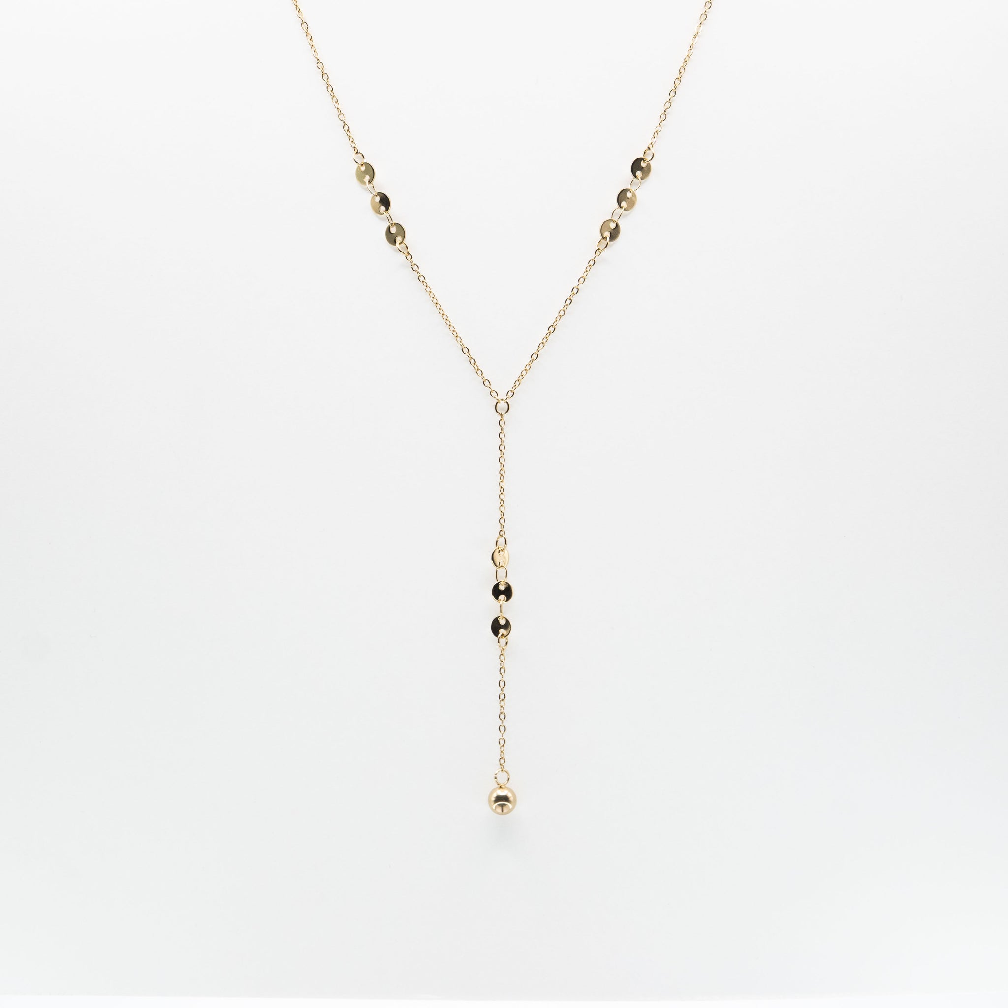 Collar Con Cadena Colgante