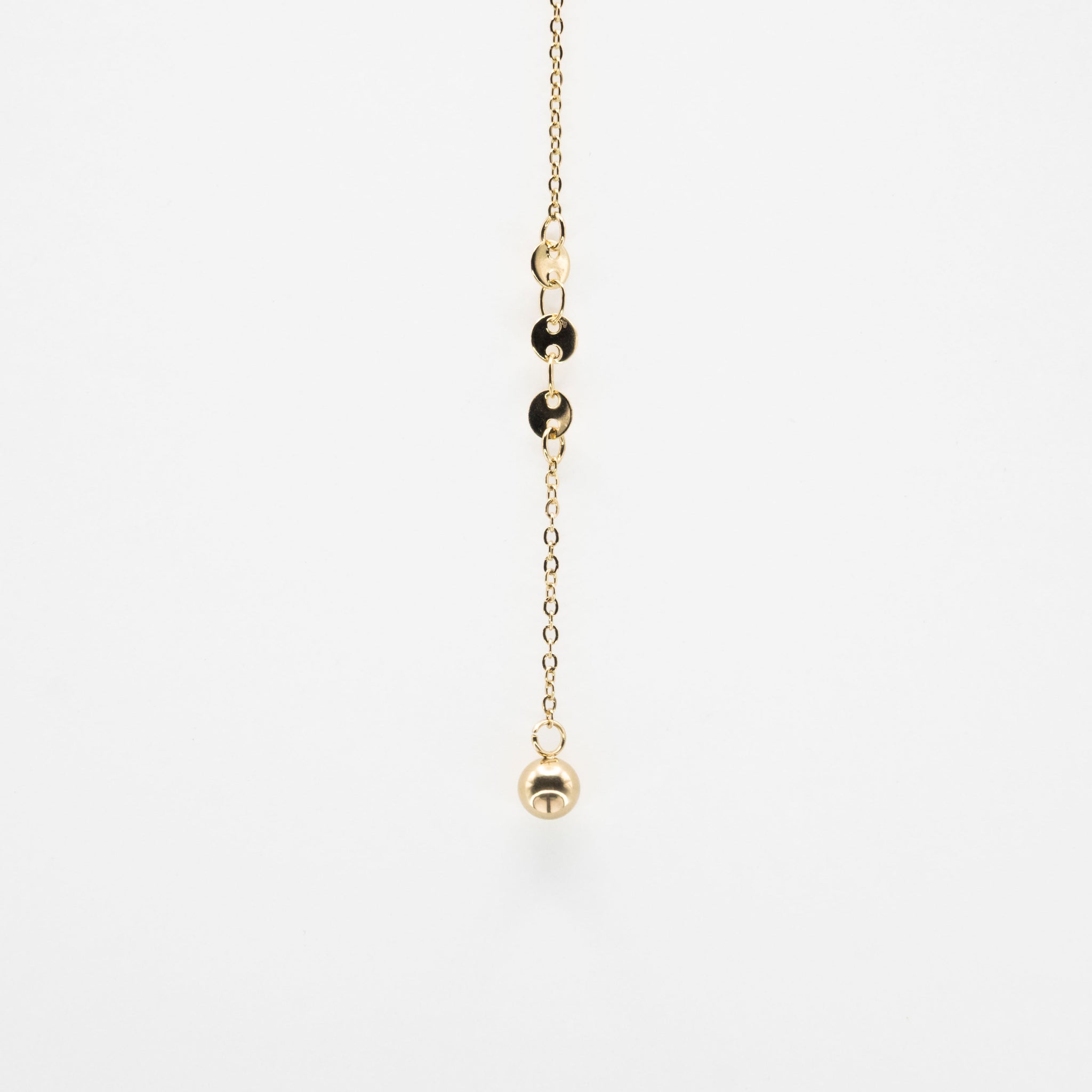 Collar Con Cadena Colgante
