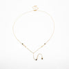 Collar Con Cadena Colgante