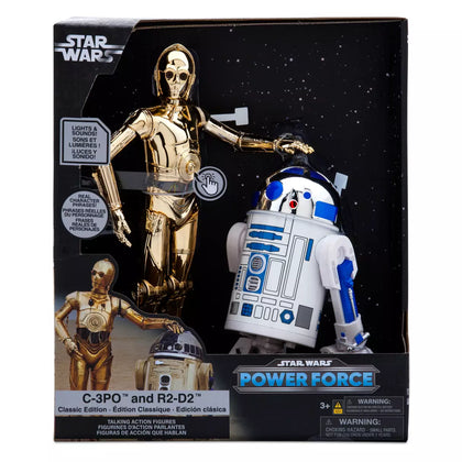 Star Wars C-3PO Y R2-D2 Figura Accion Con Sonidos