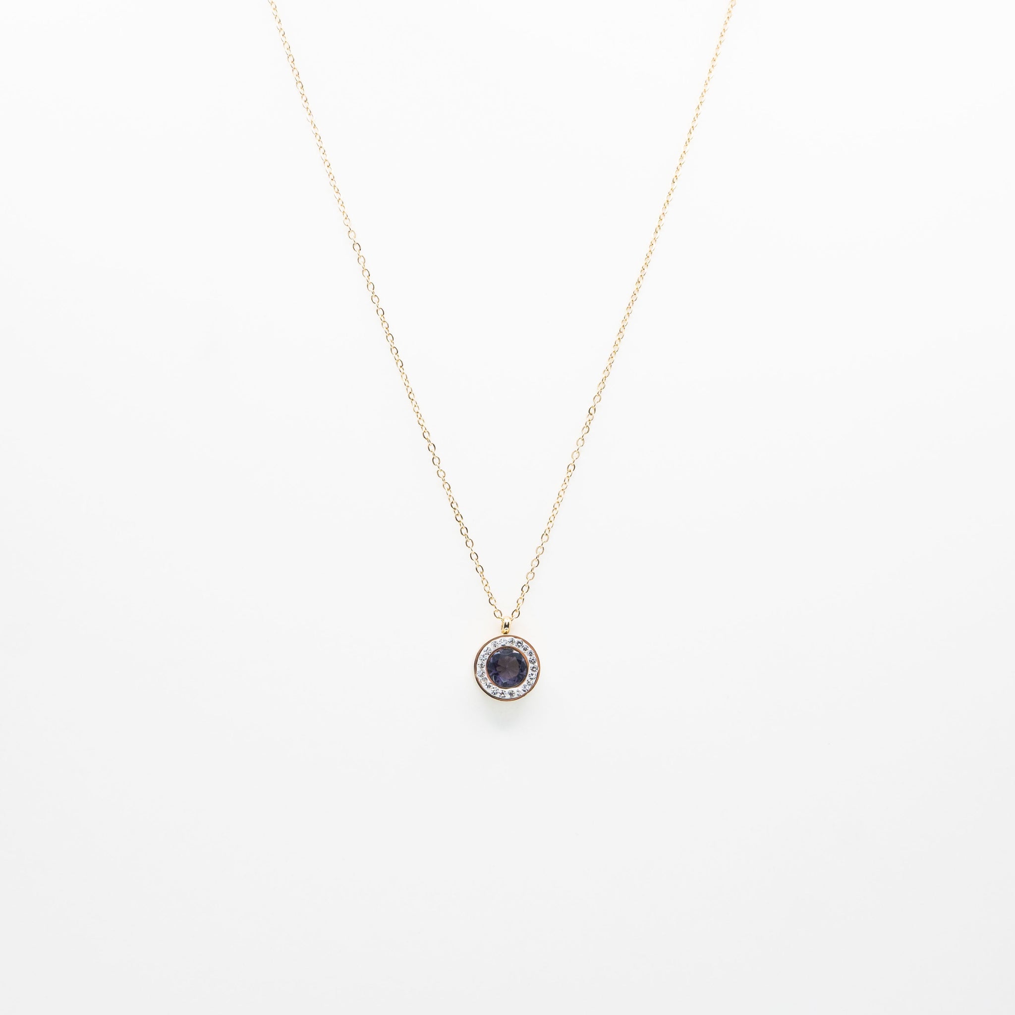 Collar Con Dije De Cubic Zirconia