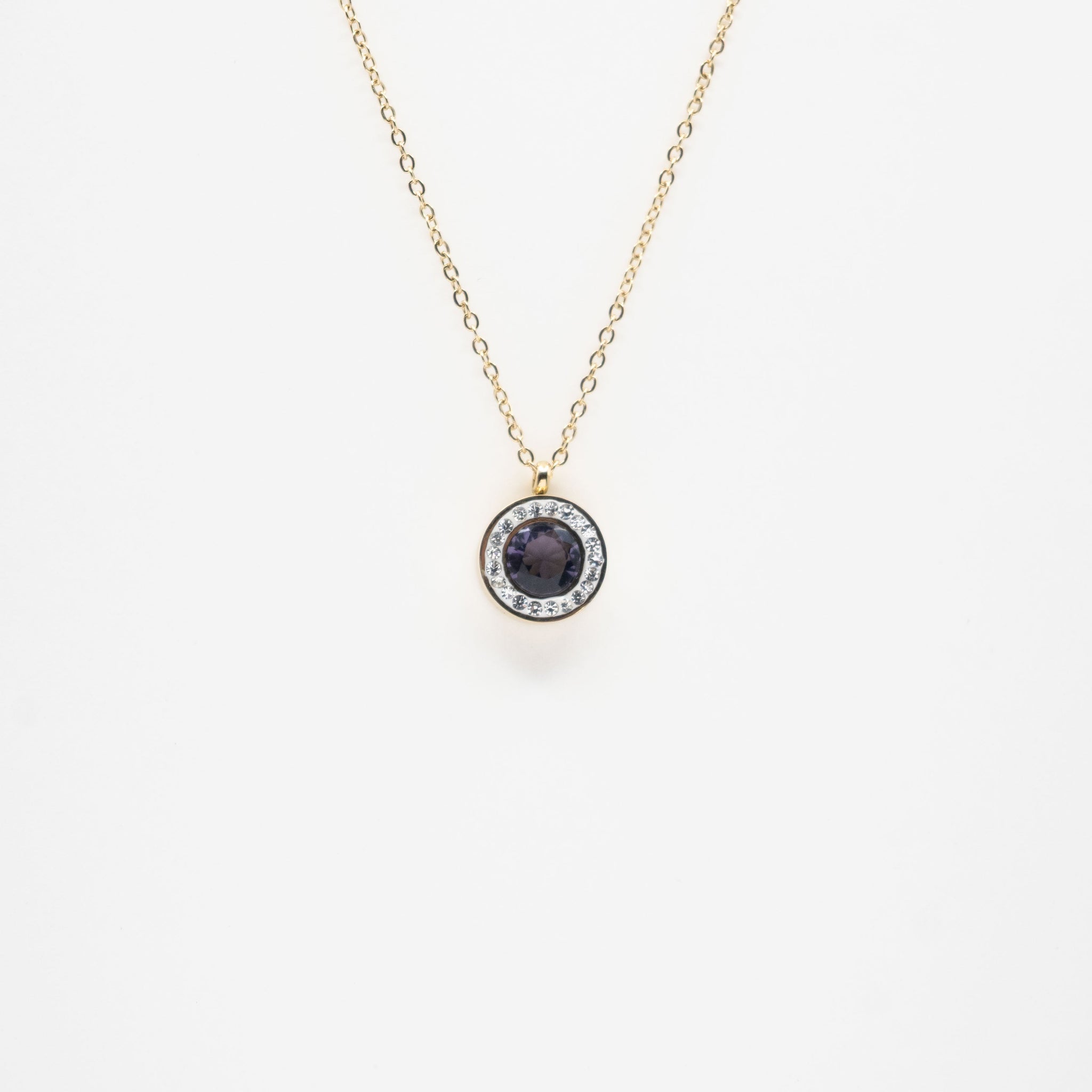 Collar Con Dije De Cubic Zirconia