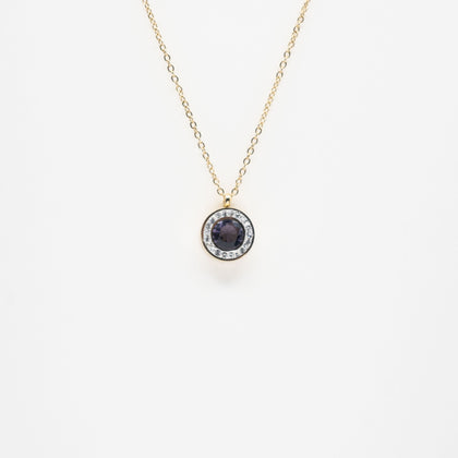 Collar Con Dije De Cubic Zirconia