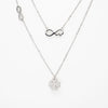 Collar Multicadena Trébol Infinito