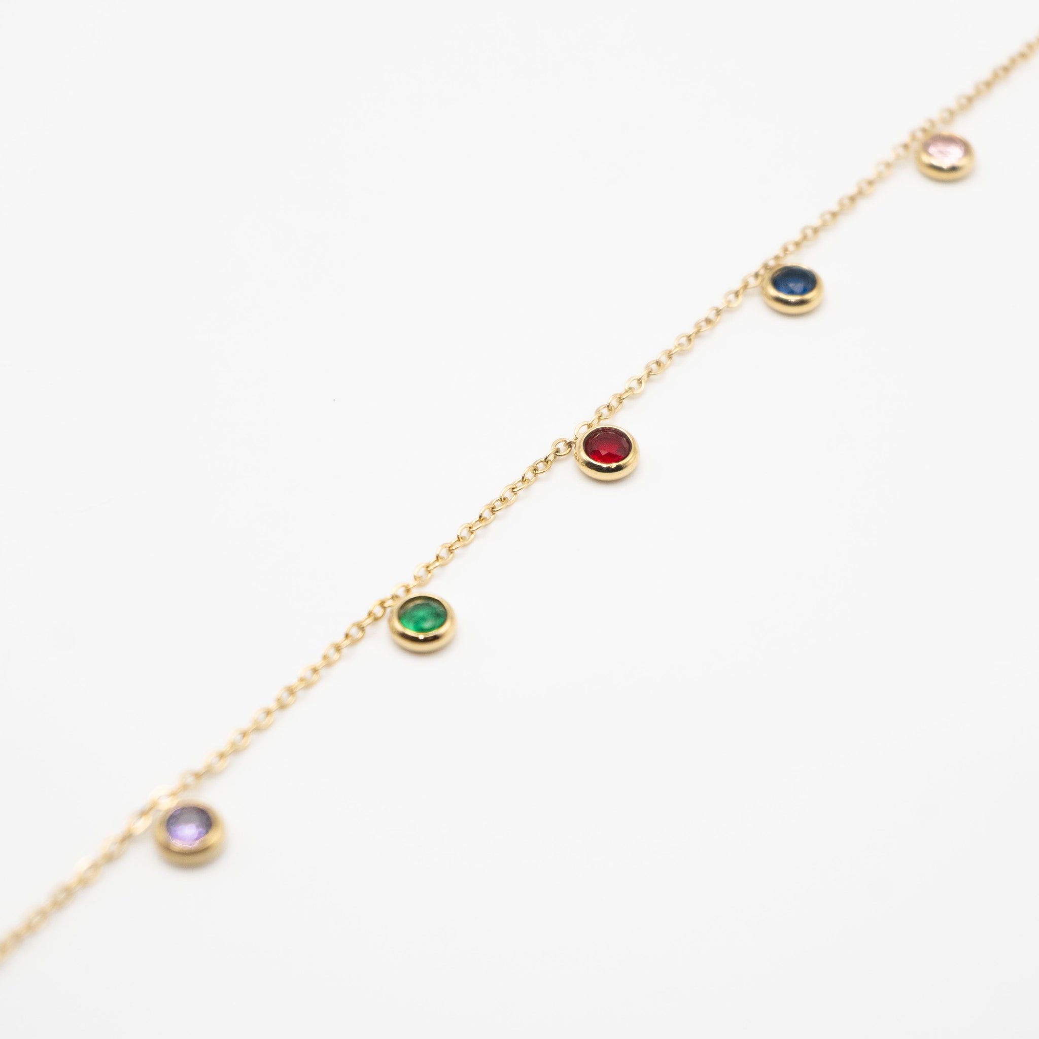 Pulsera Cubic Zirconia Colores