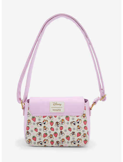 Chip Y Dale Bolsa Crossbody Rosa Fresas