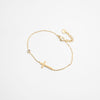 Pulsera Con Dije De Cruz