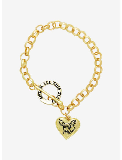 Harry Potter Always Doe Charm Brazalete