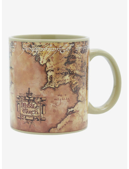 Señor De Los Anillos Taza Tierra Media