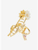 Winnie Pooh Broche Cabello Flor