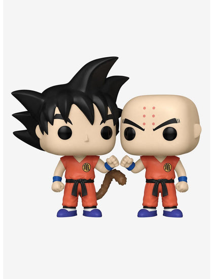 Funko Dragon Ball Z Pop! Animation Goku & Krillin Vinyl Figure Set 2023 Anime Expo Exclusive