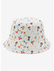 Disney 100 Characters Allover Bucket Hat Reversible Gorrito