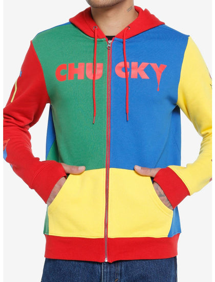 Chucky Chamarra Hoodie Bloques