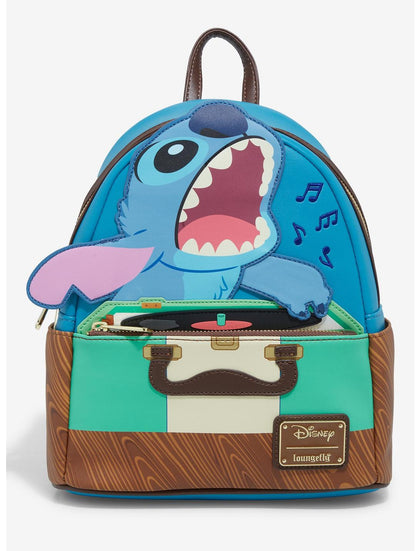 Stitch Mochila Record Player