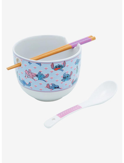 Stitch Ramen Bowl Taza Stitch Y Angel