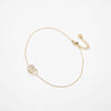 Pulsera Anillos Entrelazados Strass