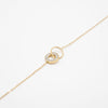 Pulsera Anillos Entrelazados Strass