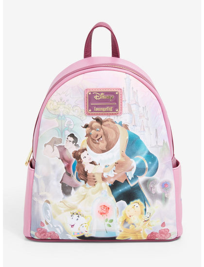La Bella Y La Bestia Mochila Navidad