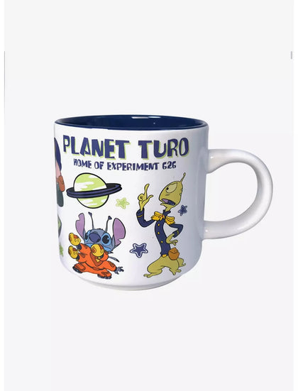 Disney Lilo & Stitch Planet Turo Alien Taza