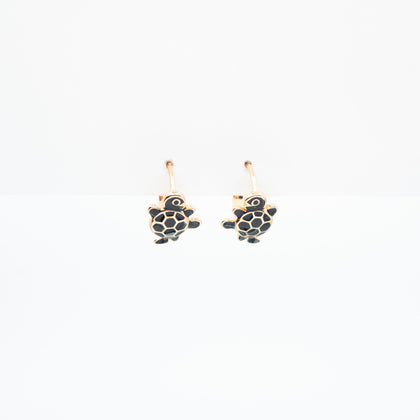 Set De Aretes Y Dije De Tortuga