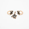 Set De Aretes Y Dije De Tortuga