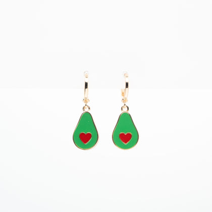 Set De Aretes Y Dije De Aguacate