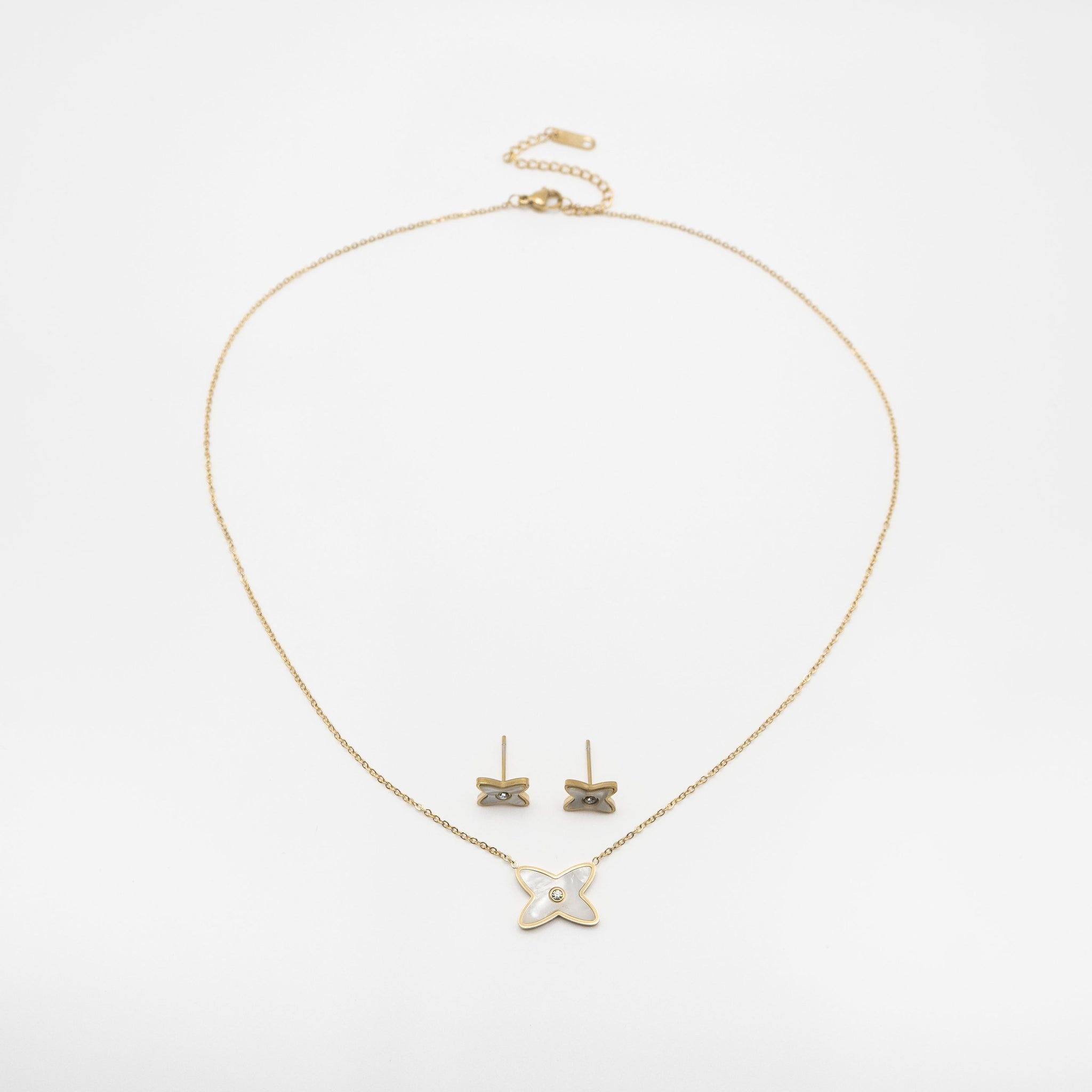 Set De Aretes Y Collar