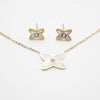 Set De Aretes Y Collar