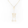 Set De Aretes Y Collar De Corazón