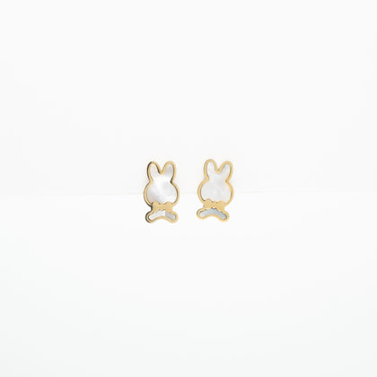 Set De Aretes Y Collar De Conejo