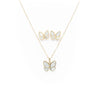 Set De Aretes Y Collar De Mariposas