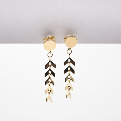 Aretes Flechas Colgantes