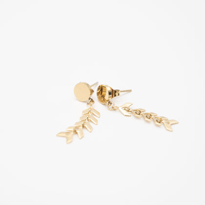 Aretes Flechas Colgantes