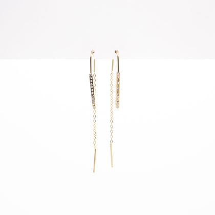 Aretes Colgantes Strass