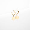 Aretes Con Dijes Circulares