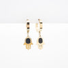 Aretes Con Dijes De Mano