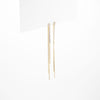 Aretes De Cadena Colgante Strass