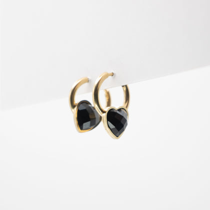Aretes De Corazón Circonia