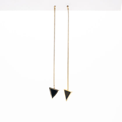 Aretes Triangulares Colgantes