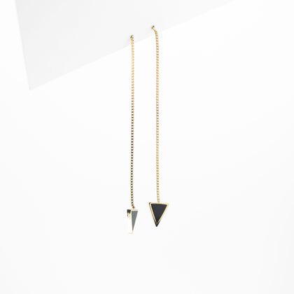 Aretes Triangulares Colgantes