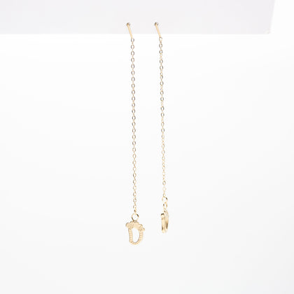 Aretes De Pies Colgantes