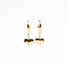 Aretes De Argolla Con Corazón