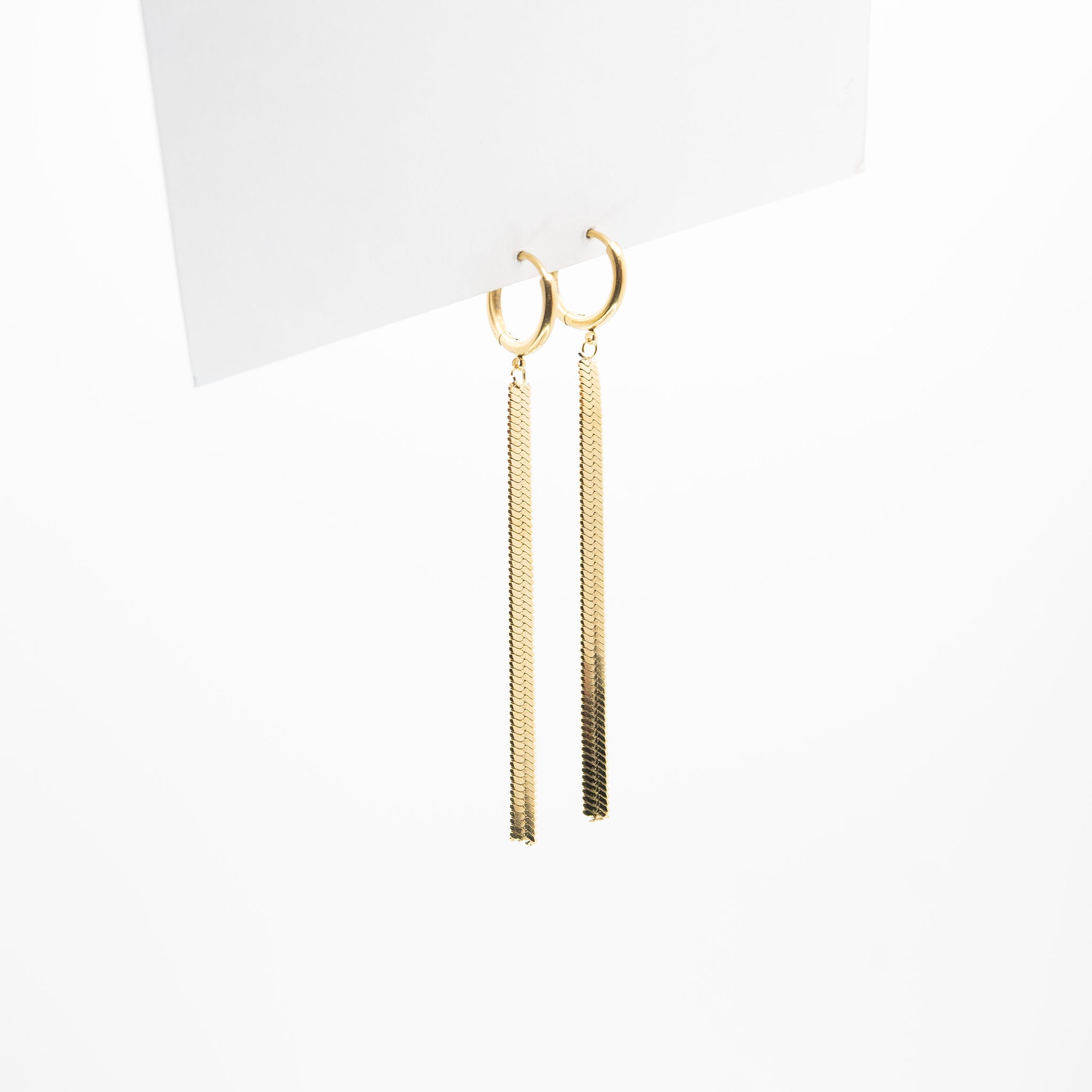 Aretes De Cadena Colgante