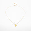Collar De Zirconia Amarilla